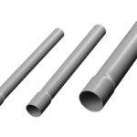 Védőcső 20mm PVC, 2m   szürke - Image 2